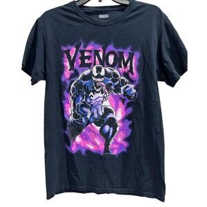 Marvel Comics "Venom Purple Smoke" Never VENOM Men’s graphic comic tee sz S